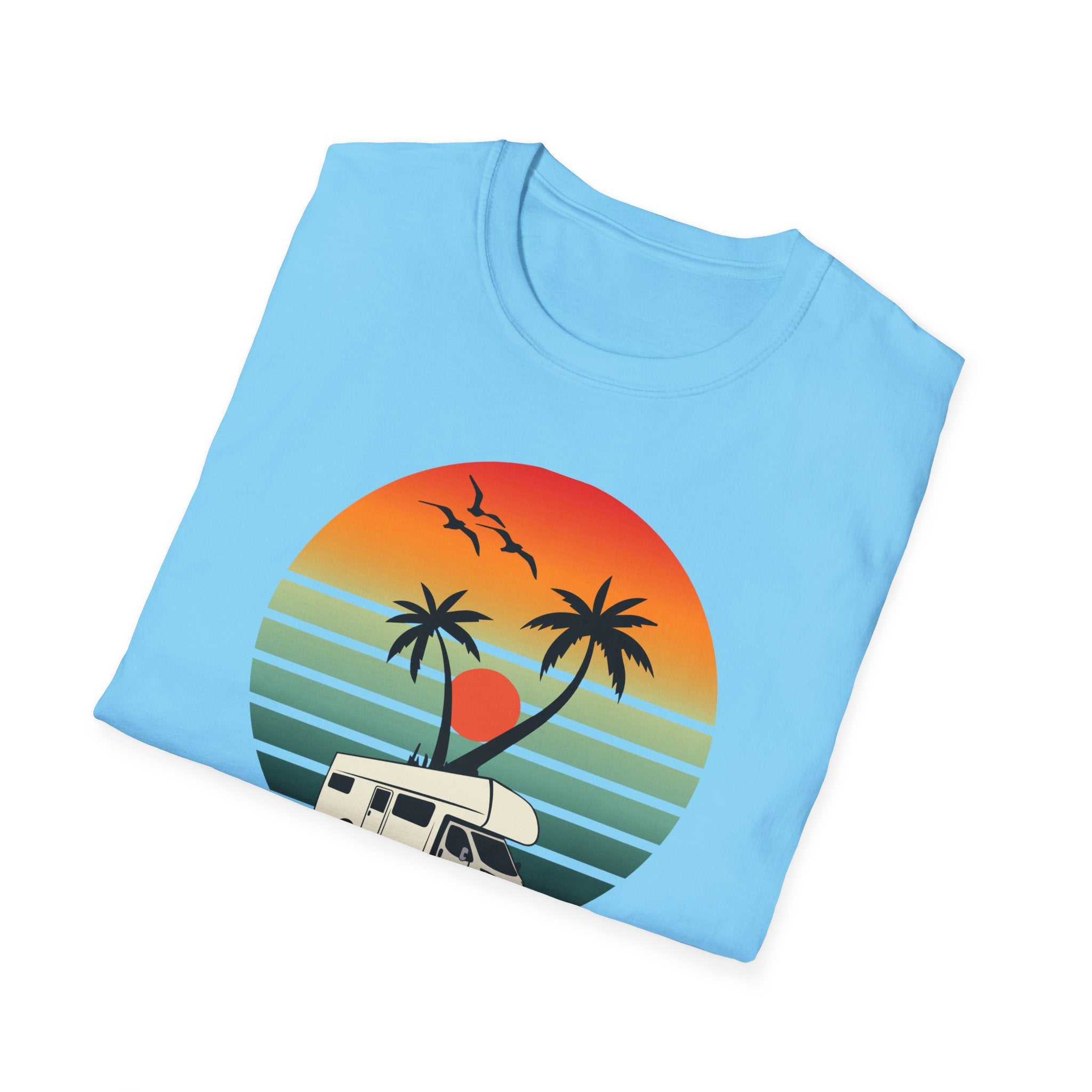 Retired Relaxed Unisex T-Shirt | Casual Summer Tee, Gift for Retirees, Beach Vibe Shirt, Vacation Wear, Comfortable Everyday Style