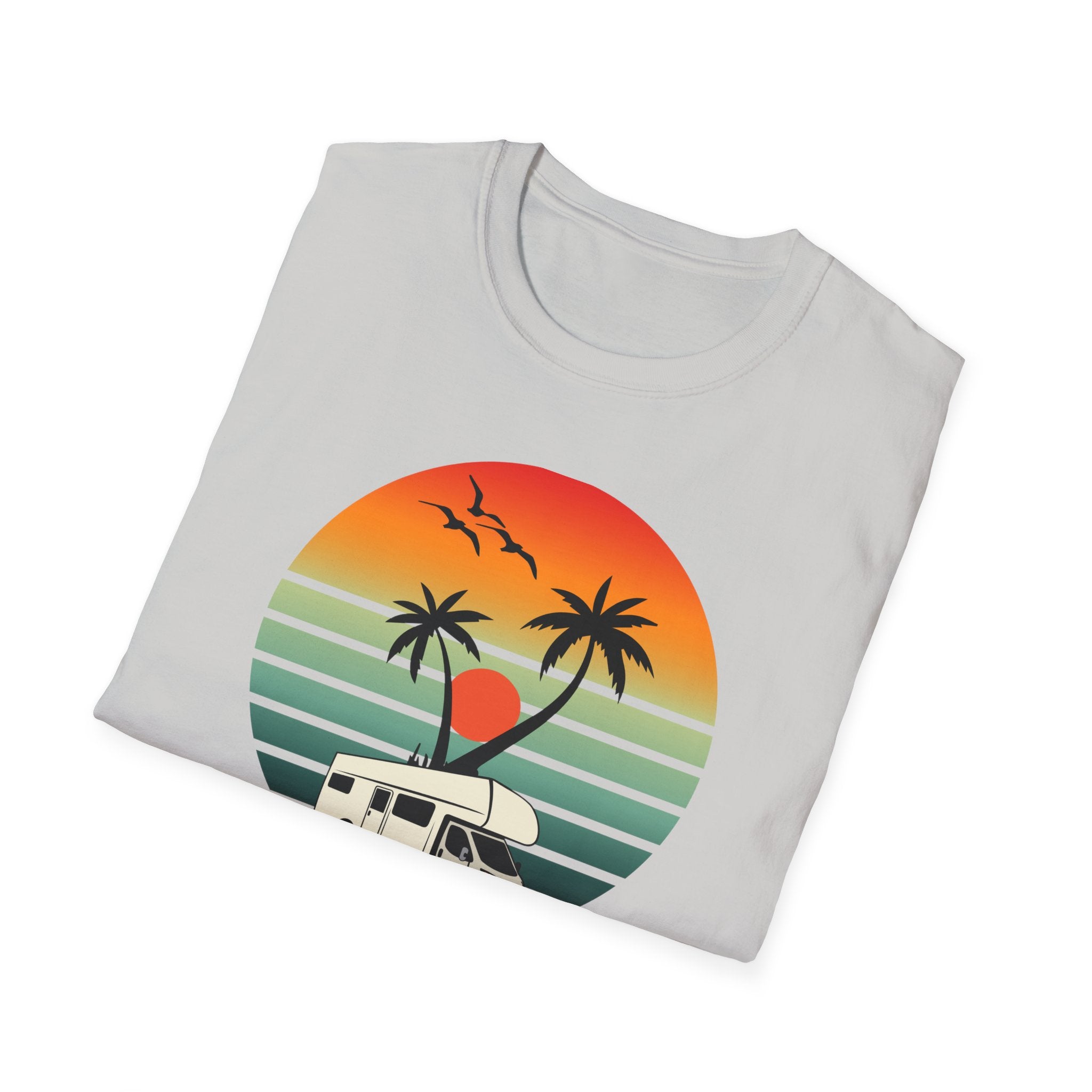 Retired Relaxed Unisex T-Shirt | Casual Summer Tee, Gift for Retirees, Beach Vibe Shirt, Vacation Wear, Comfortable Everyday Style