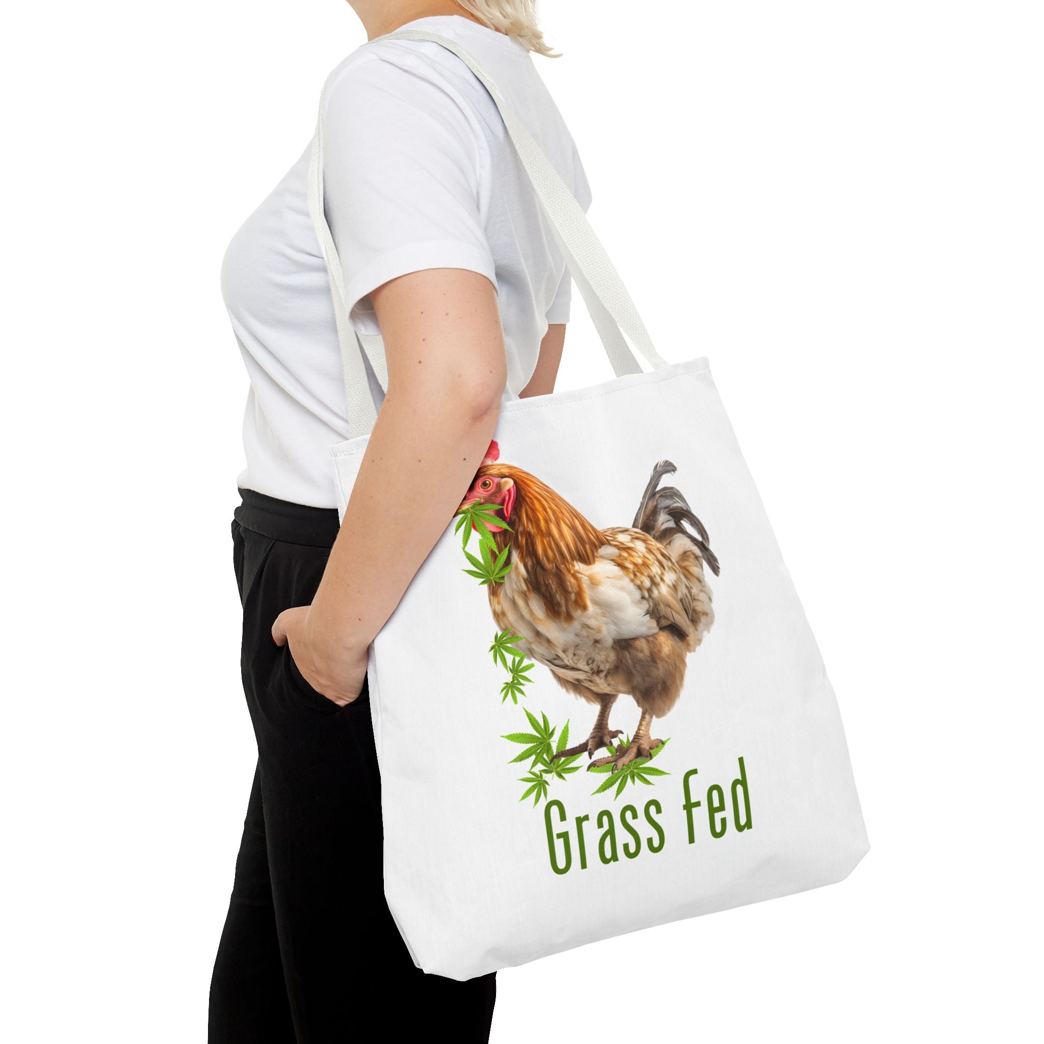 Whimsical Chicken Tote Bag - Perfect for Farm Lovers, Eco-Friendly Shopping, Gift for Chicken Enthusiasts, Mother's Day, Picnic