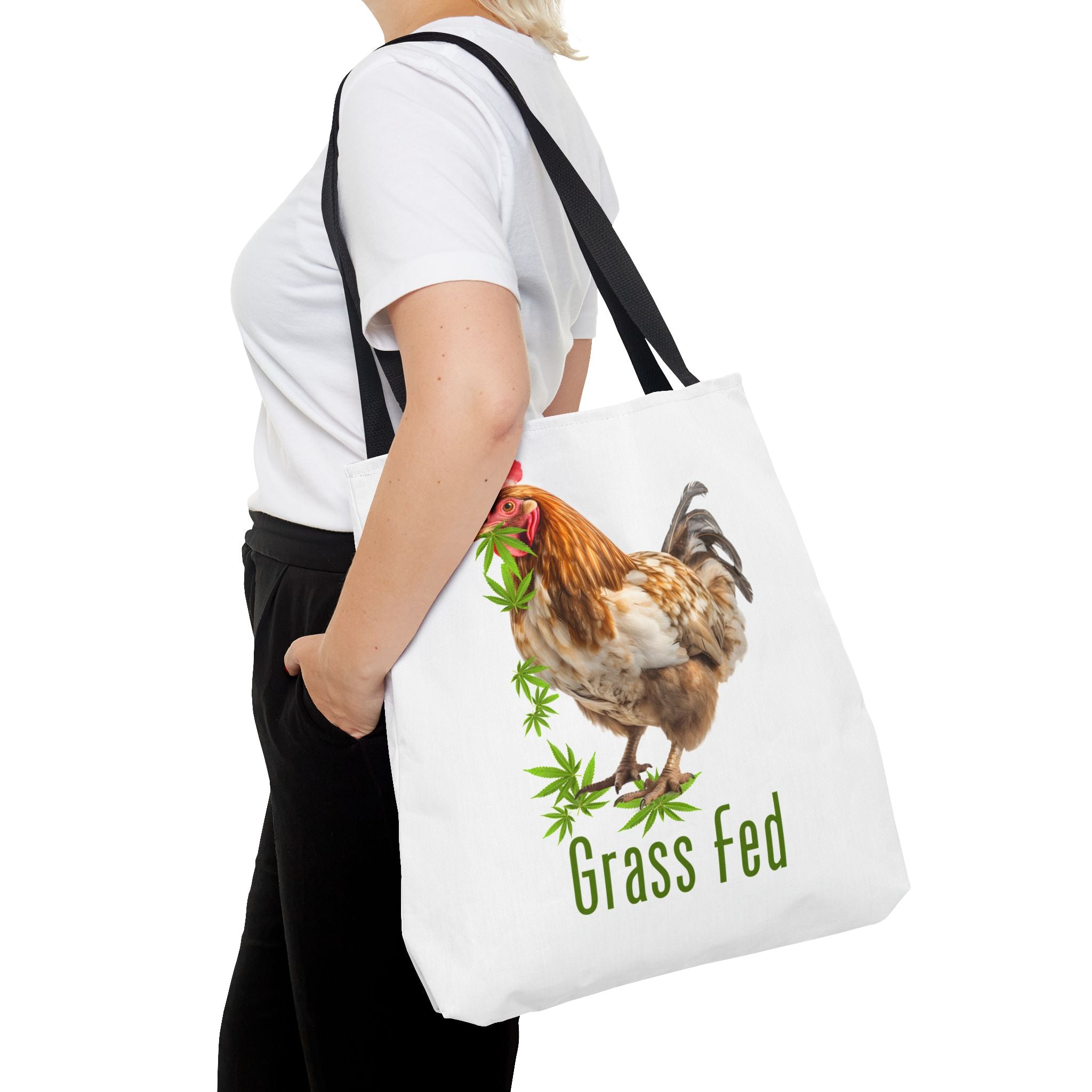 Whimsical Chicken Tote Bag - Perfect for Farm Lovers, Eco-Friendly Shopping, Gift for Chicken Enthusiasts, Mother's Day, Picnic