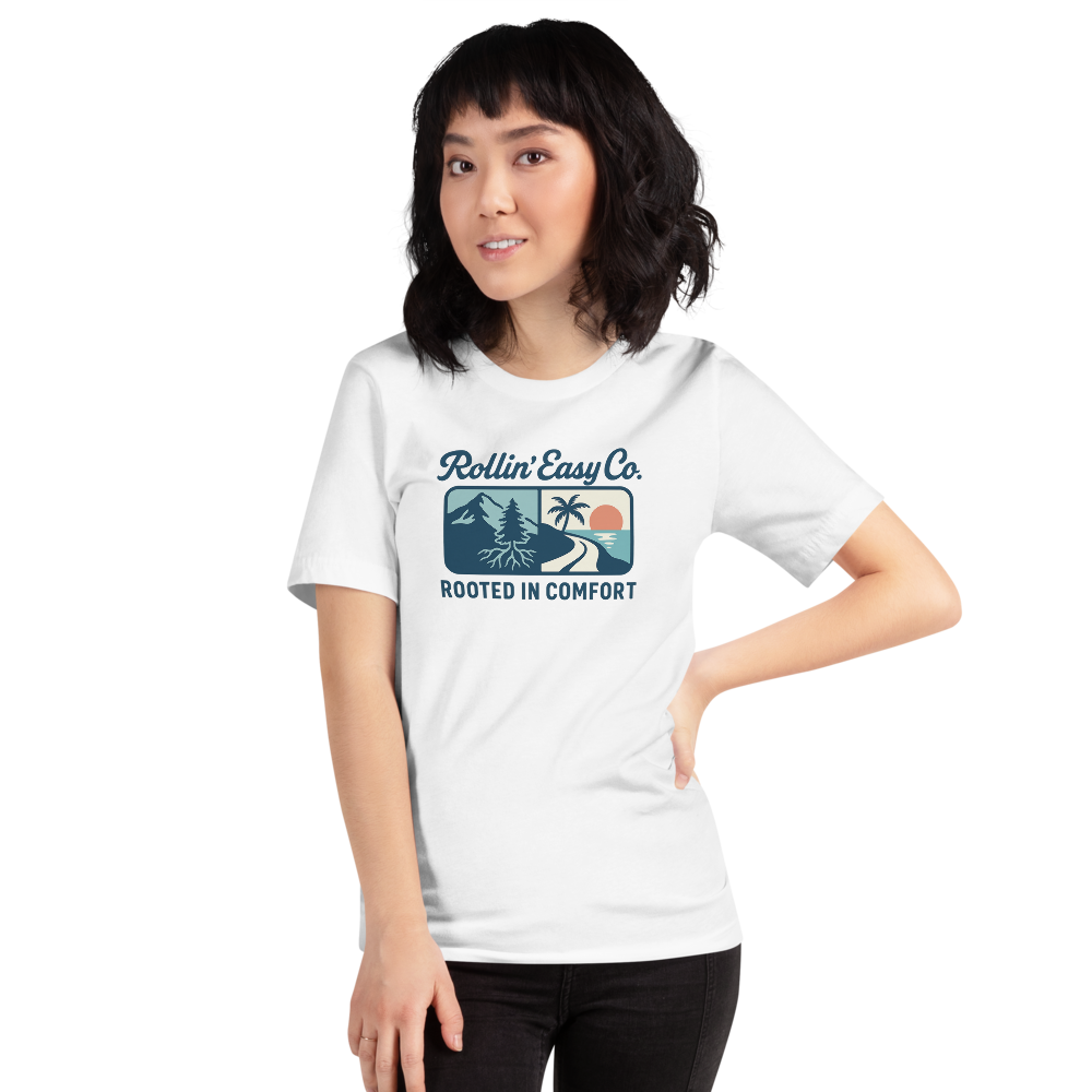 Rollin’ Easy Co. – Rooted in Comfort Tee