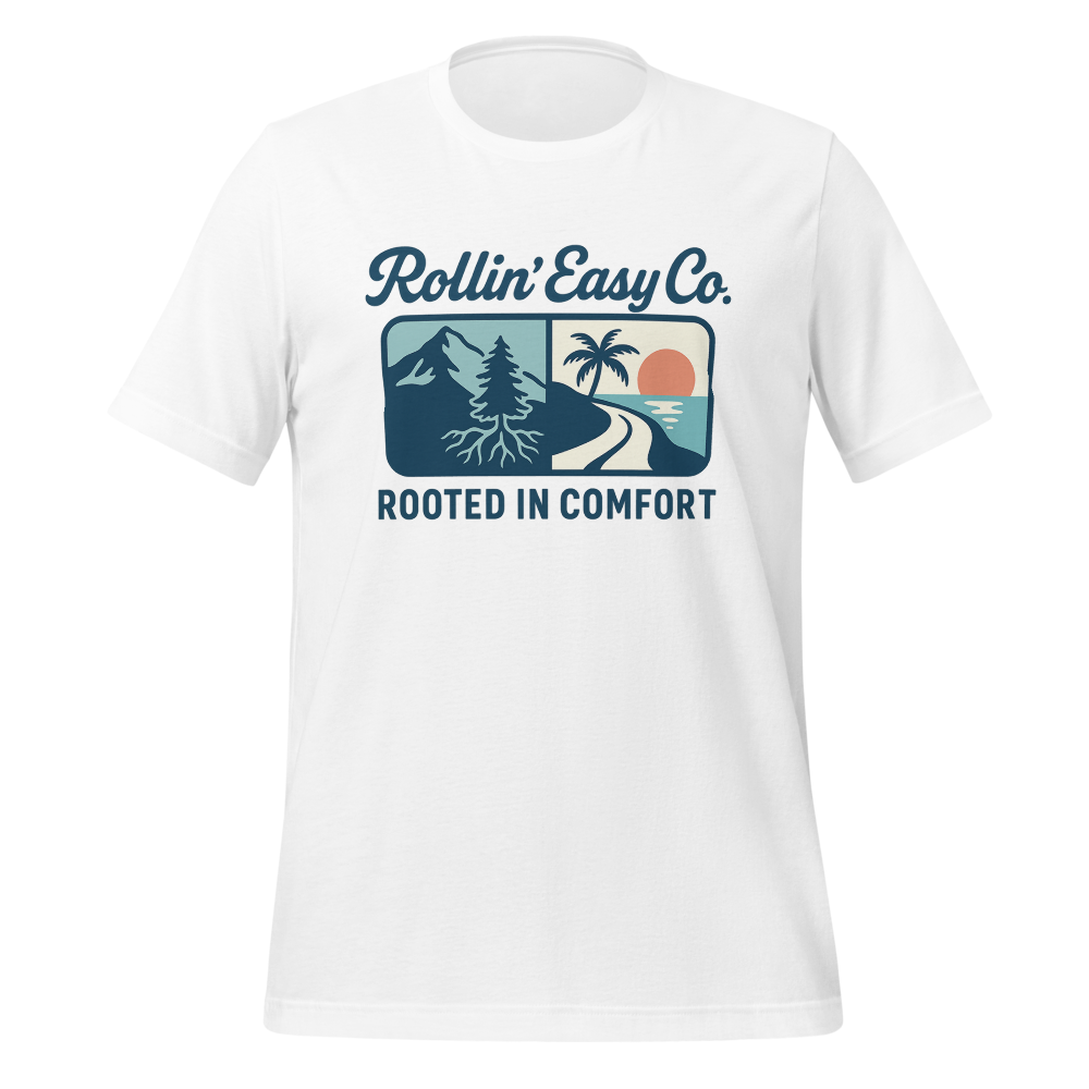 Rollin’ Easy Co. – Rooted in Comfort Tee
