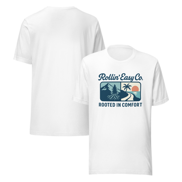 Rollin’ Easy Co. – Rooted in Comfort Tee