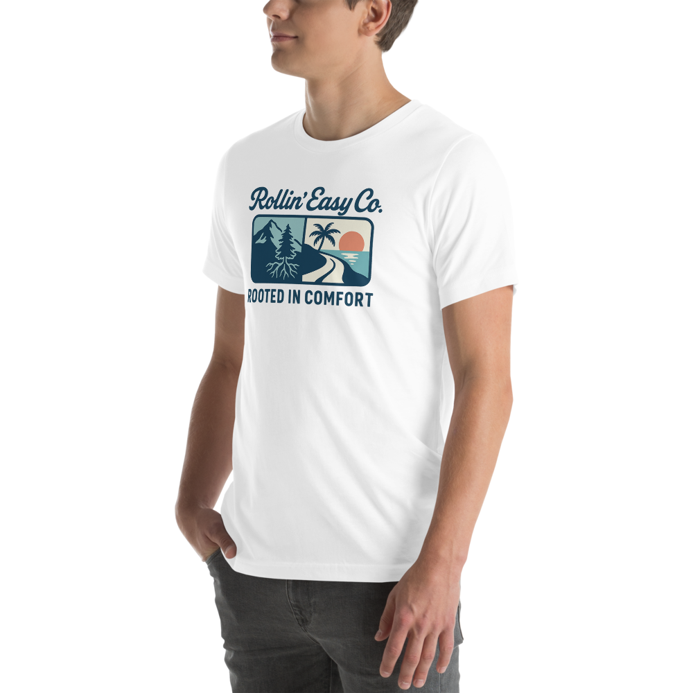 Rollin’ Easy Co. – Rooted in Comfort Tee