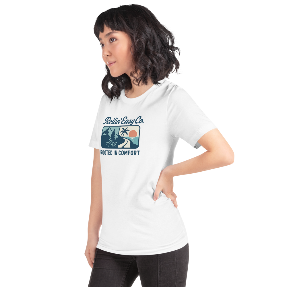 Rollin’ Easy Co. – Rooted in Comfort Tee