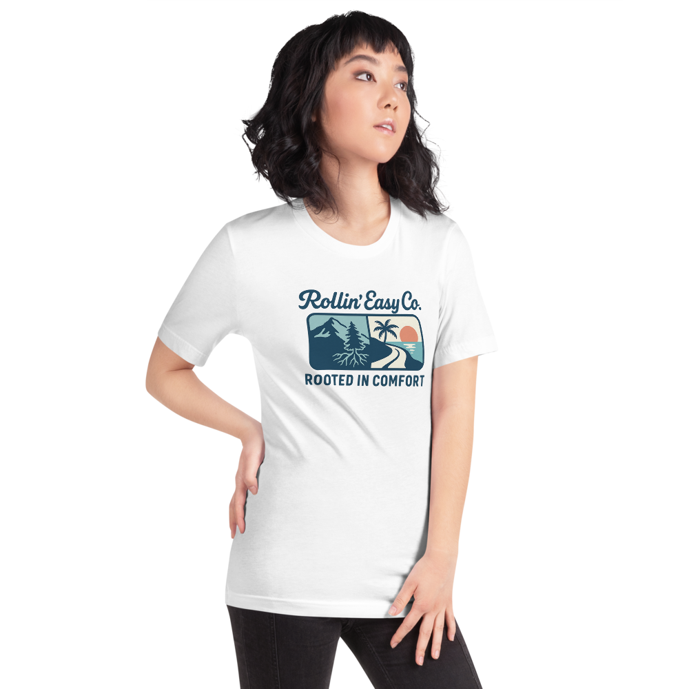 Rollin’ Easy Co. – Rooted in Comfort Tee
